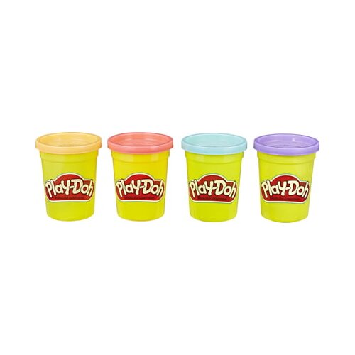 Playdoh 4-delni komplet plastelina SWEET (oranžna, roza, svetlo modra in vijolična) Cene