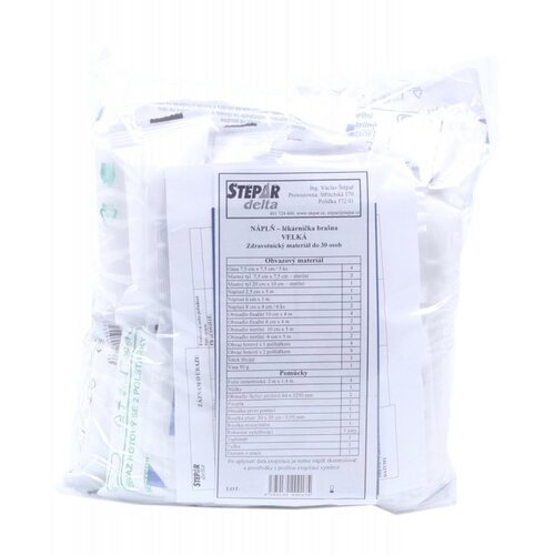 STEPAR Nadopuna torbe prve pomoći za 30 osoba, PE vrećica Slike