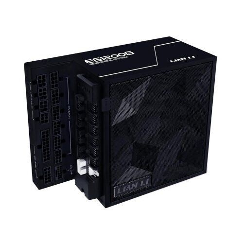 Lian Li Napajalnik ATX EDGE 1200W, 80 PLUS Gold, 12VHPWR, HUB, Modularni, črn Cene