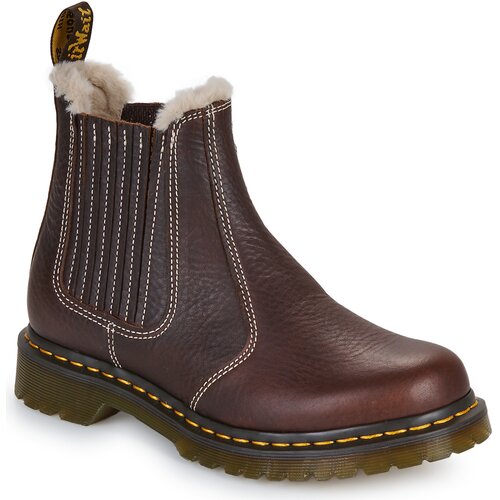 Dr. Martens 2976 Leonore II Chelsea Boot Dark Brown Grizzly Smeđa Slike