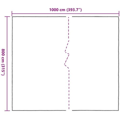  s rupama *Transparent*an 8 x 10 m Polietilen - 8 x 10 m Slike