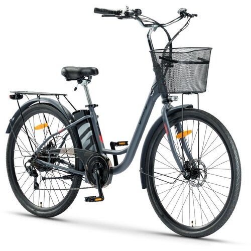 Galaxy Električni bicikl 28" BARCELONA (250W 36V/10.4Ah lithium) siva MAT Cene