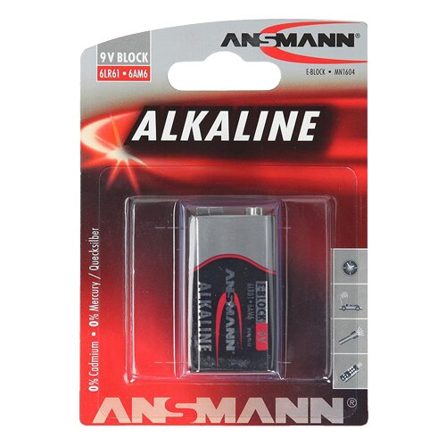 Ansmann 1 Alkaline 9V block red-line Cijene
