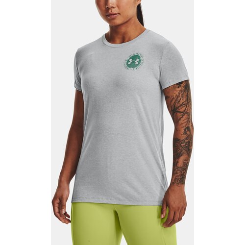 Under Armour T-Shirt UA COLLEGIATE VARSITY SS-GRY - Women Cene