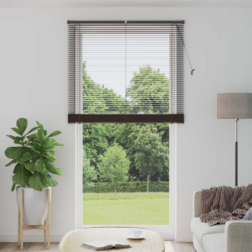  Venecijanska roleta Tamno smeđa s uzorkom 213 x 110 cm PVC Cijene