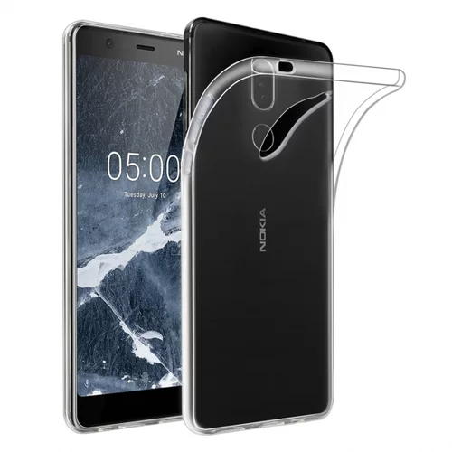  Ultra tanek silikonski ovitek za Nokia 5.1 Plus - prozoren