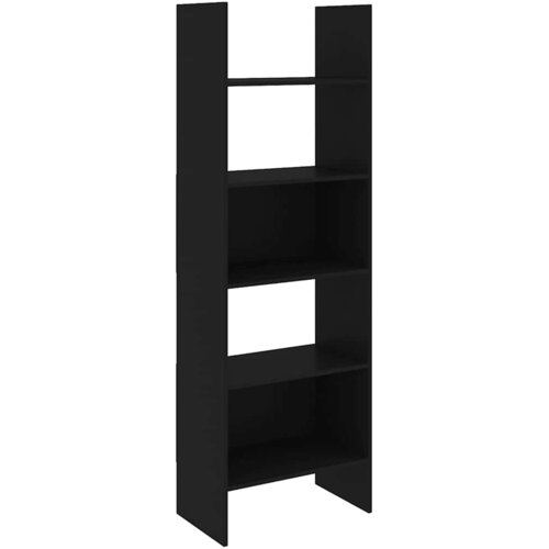  za knjige crni 60 x 35 x 180 cm od konstruiranog drva Slike