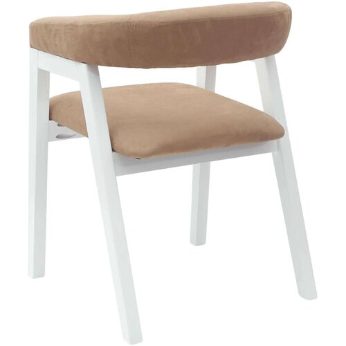  Trpezarijske stolice 2 pcs Bijelo 54 x 57 x 73 cm Slike