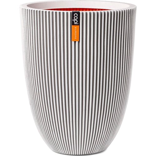  Eleganten cvetlični lonec "Groove" 46x58 cm - slonovina Cene