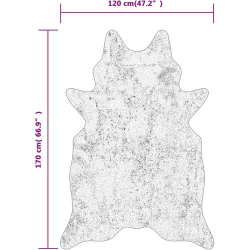  Tepih crno-bijeli zebrasti 120 x 170 cm perivi i Slike