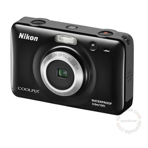 Nikon CoolPix S30 Black digitalni fotoaparat Slike