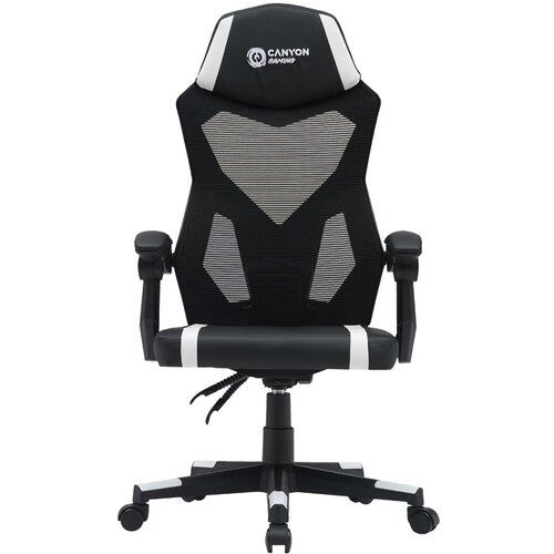  GAMING MCH01 FLOW črno/bel ergonomski&amp;nbsp;gaming stol, (21684089) Slike