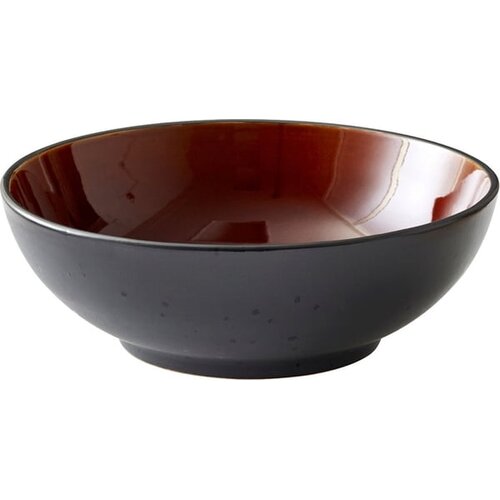 Bitz Crni/jantarni dubok tanjur od kamenine ø 24 cm Gastro Black/Amber – Cene
