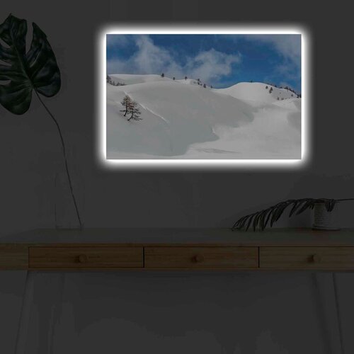 Wallity Zidna slika sa LED osvjetljenjem 4570KARDACT - 026, 45x70 cm Cene