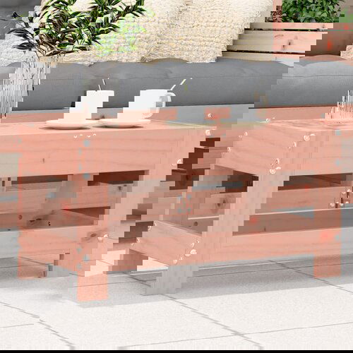 VidaXL Vrtni tabure 62 x 30 x 32 cm od masivnog drva duglazije Slike