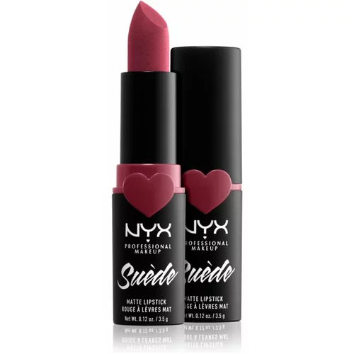 NYX Professional Makeup Suede Matte Lipstick matirajoča šminka odtenek 34 Vintage 3.5 g