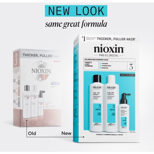 Nioxin System 3 poklon set za obojenu kosu 3 kom Slike