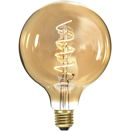 Star Trading Filament zatemnitvena žarnica s toplo svetlobo z žarnico E27, 3 W Spiral Filament &amp;ndash; Slike