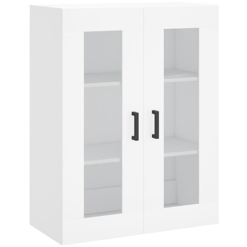 Maison Chic Stenska omarica - Zidna omarica bela 69,5x34x90 cm iu1195, (22063283) Slike