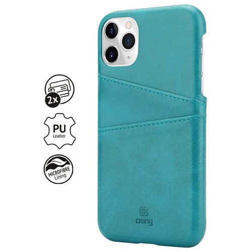 Crong Neat kožna maska sa otvorima za kartice za iPhone 11 Pro Slike