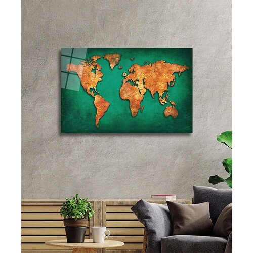 Wallity 0471 - 72 x 46 multicolor decorative tempered glass painting Cene