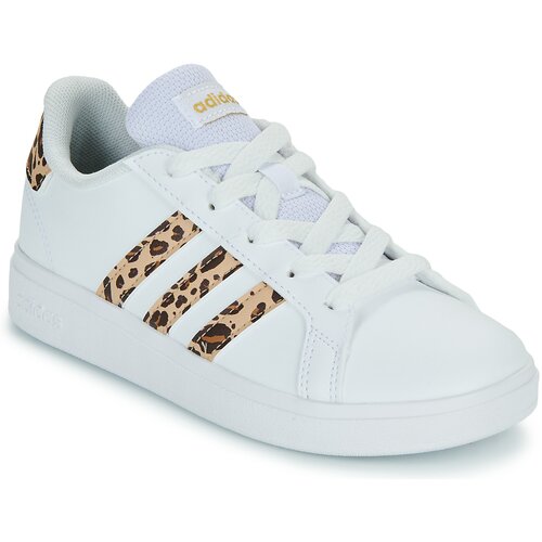 Adidas Čevlji Grand Court 2.0 Kids IG1187 Ftwwht/Magbei/Magold Cene