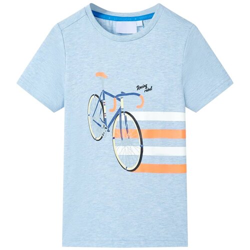 vidaXL Dječja majica nježnoplava prošarana 140 Cijene