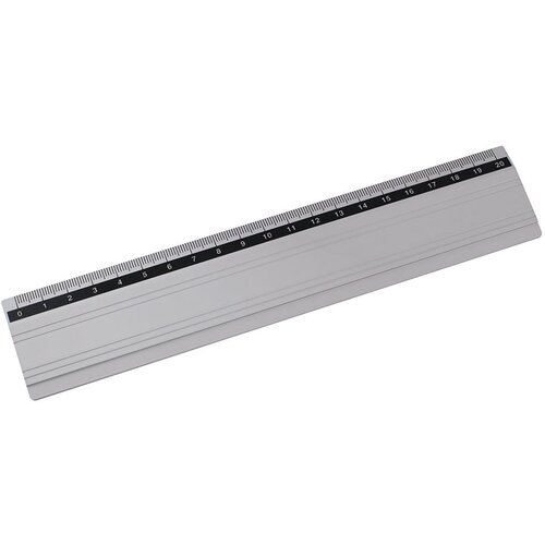  Ravnilo 20 cm aluminij levia 110673 Slike