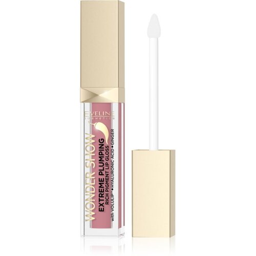 Eveline Cosmetics Wonder Show Extreme Plumping sijaj za ustnice z učinkom povečanja odtenek 01 Candy 6.8 ml Slike