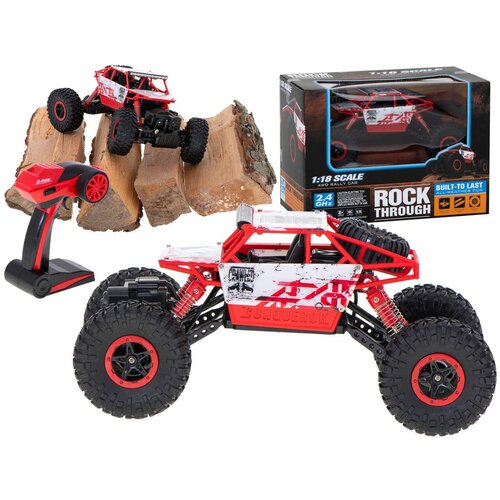 Rc automobil na daljinski Rock Crawler HB 2.4GHz 1:18 crveni Slike