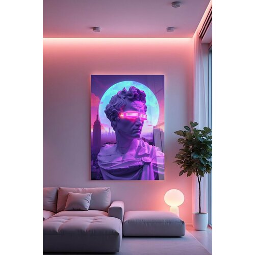 Wallity slika Hhlneon004, 70x100 cm Slike