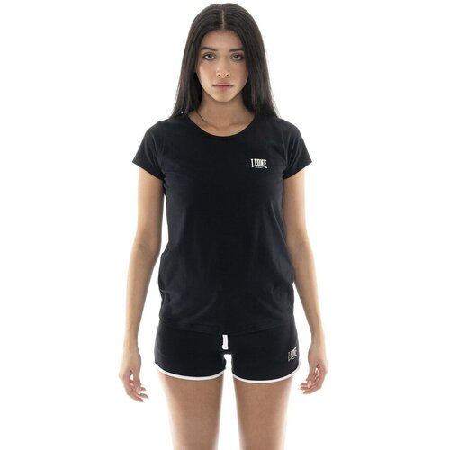 Leone 1947 Majice s kratkimi rokavi Woman T-Shirt Short Sleeves New Basic Črna Cene