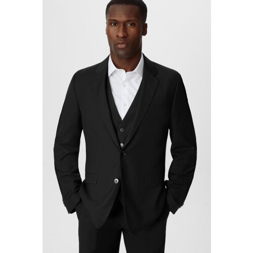 CA muški sako, Mix and match, Slim Fit, Crni Slike