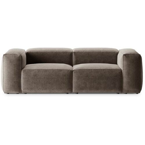 Cosmopolitan Design Rjava sedežna garnitura 224 cm Bergano – Cene