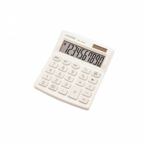 Stoni kalkulator Citizen SDC-810 color bela Cene