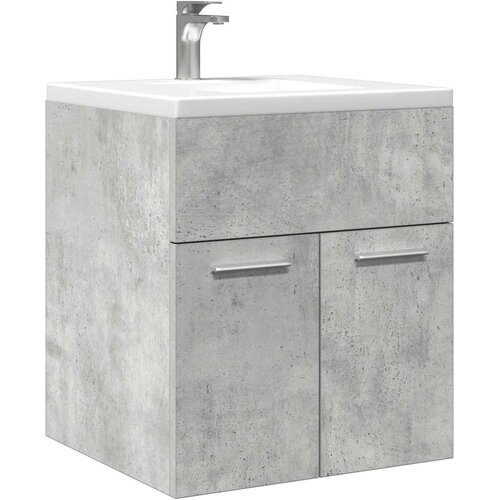  Kupaonski ormarić za umivaonik beton sivi 41x38,5x46 cm Cijene