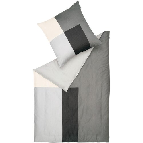 SCHÖNER WOHNEN posteljnina sw-art 200/200 cm svetlo siva, bela, črna, siva Cene