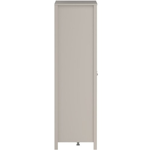 Tvilum Sivo-bež garderobna omara z ogledalom 150x199x58 cm Madrid &amp;ndash; Slike