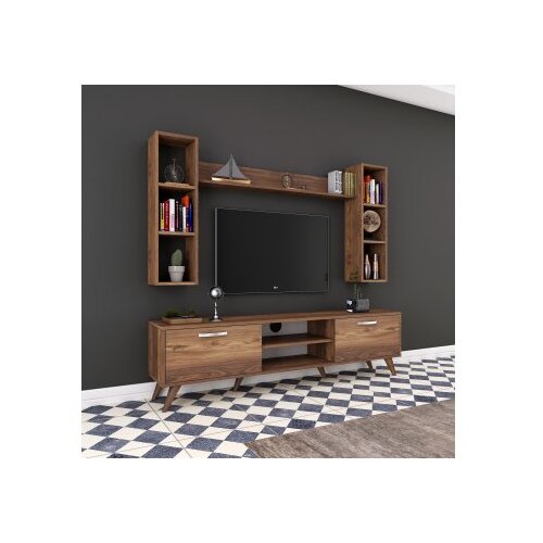 Hanah home M5 240 TV polica, smeđa Cene