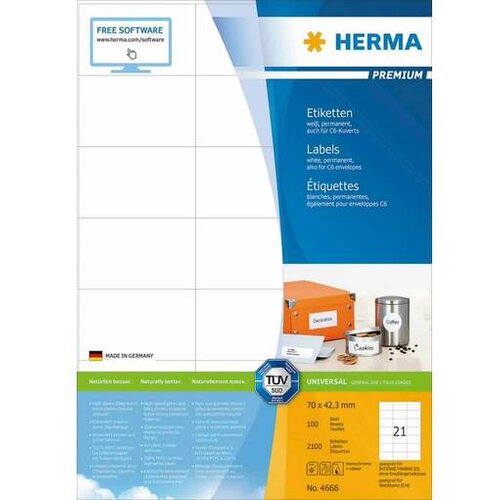 Herma Etikete superprint, 70x42.3 mm, 100/1 HER4668 Cene