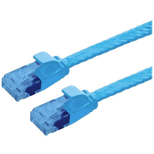 Value 21992051 RJ45 omrežni kabel\, Patch kabel CAT 6a U/UTP 1.00 m modra 1 kos, (20630835) Cene