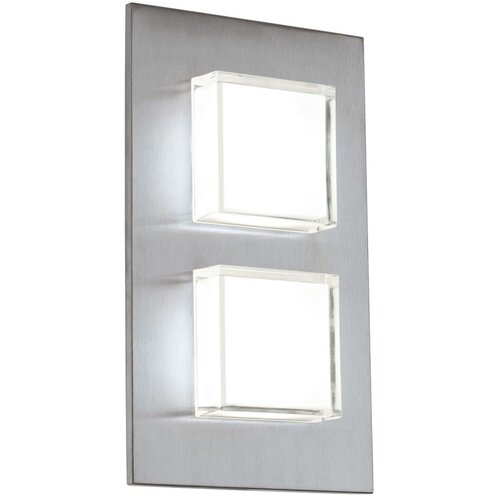 Eglo Pias vanjska zidna/2, led, 2x2,5w, inox/bijela Cijene