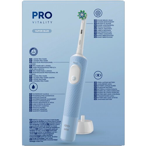Oral-b Vitality Pro D103 Duo Crna/Plava Elektricna cetkica Slike