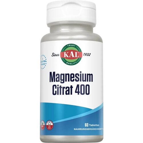KAL Magnezijev citrat 400 mg - 60 tabl. Slike