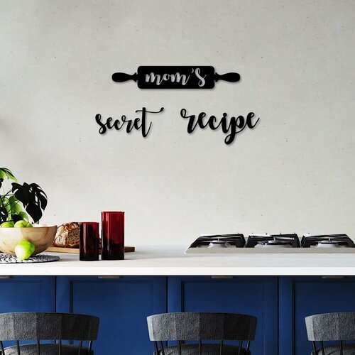 Wallity zidna dekoracija Mom's Secret Recipe, Crna Cene
