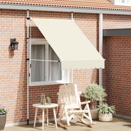 Tenda na ručno uvlačenje 150 cm krem Cijene