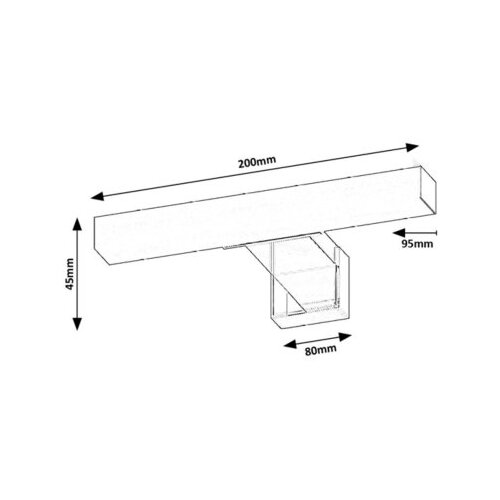 Rabalux Oliro 75047 LED zidna lampa Slike