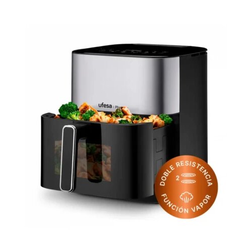 Ufesa airfryer phoenix/bezuljna/zapremina 6l/crna Slike