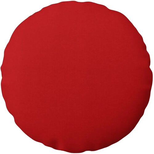  Presvlaka za jastuk 6 kom. HEERLEN Crvena &amp;Oslash; 60 cm Tkanina - Crvena &amp;Oslash; 60 cm 6 Slike