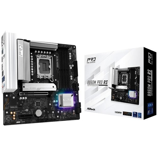 AsRock B860M Pro RS 1851 mATX HDMI/DP DDR5 Slike